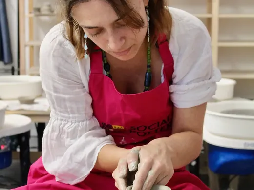 Matcha Bowl Making at Social Pottery