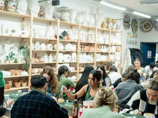 Late Night Sip & Paint at Social Pottery