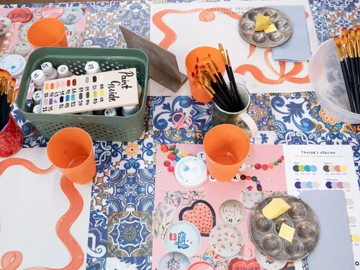 Daytime Pottery Painting at Social Pottery