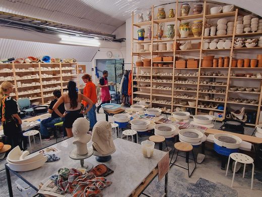 Expressive Face Sculpting Workshop at Social Pottery