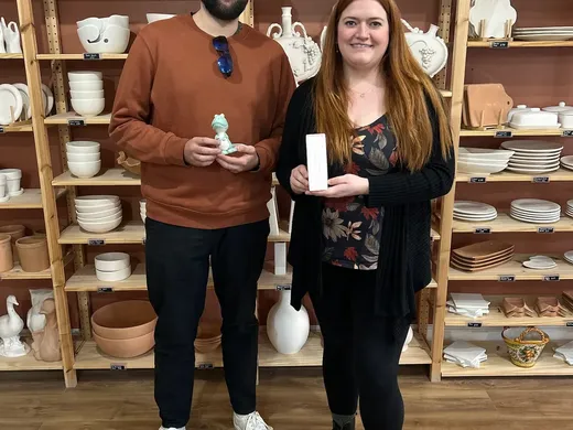 Pottery Decorating Session at Social Pottery