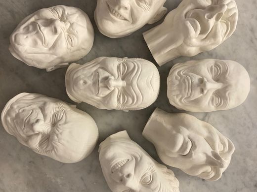 Expressive Face Sculpting Workshop at Social Pottery
