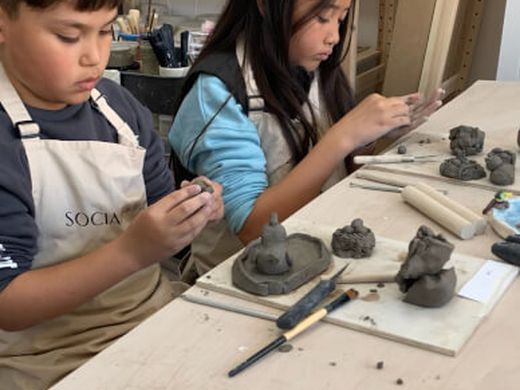 Kids Summer Clay Course at Social Pottery