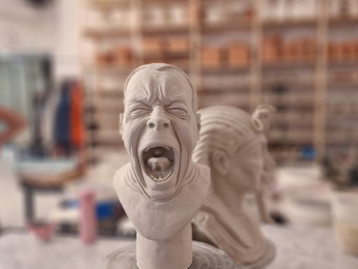 Expressive Face Sculpting Workshop at Social Pottery
