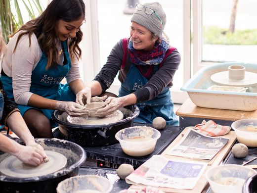 Hand-building & Wheel Taster at Social Pottery