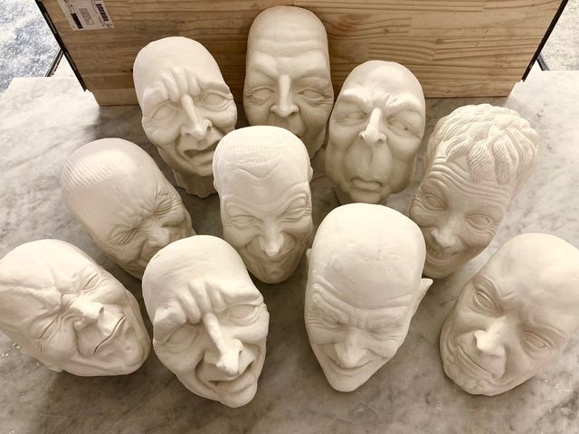 Expressive Face Sculpting Workshop at Studio 221