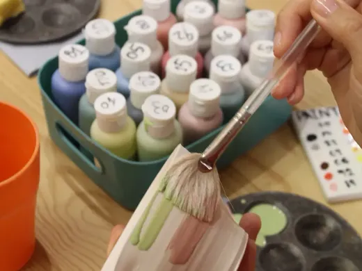 Daytime Pottery Painting at Social Pottery