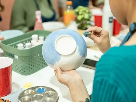 Late Night Sip & Paint at Social Pottery