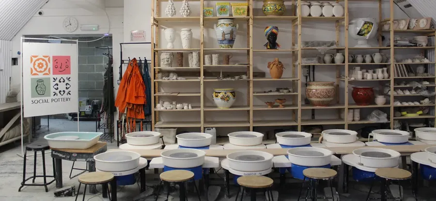6-Week Beginner Wheel Course (L1) at Social Pottery