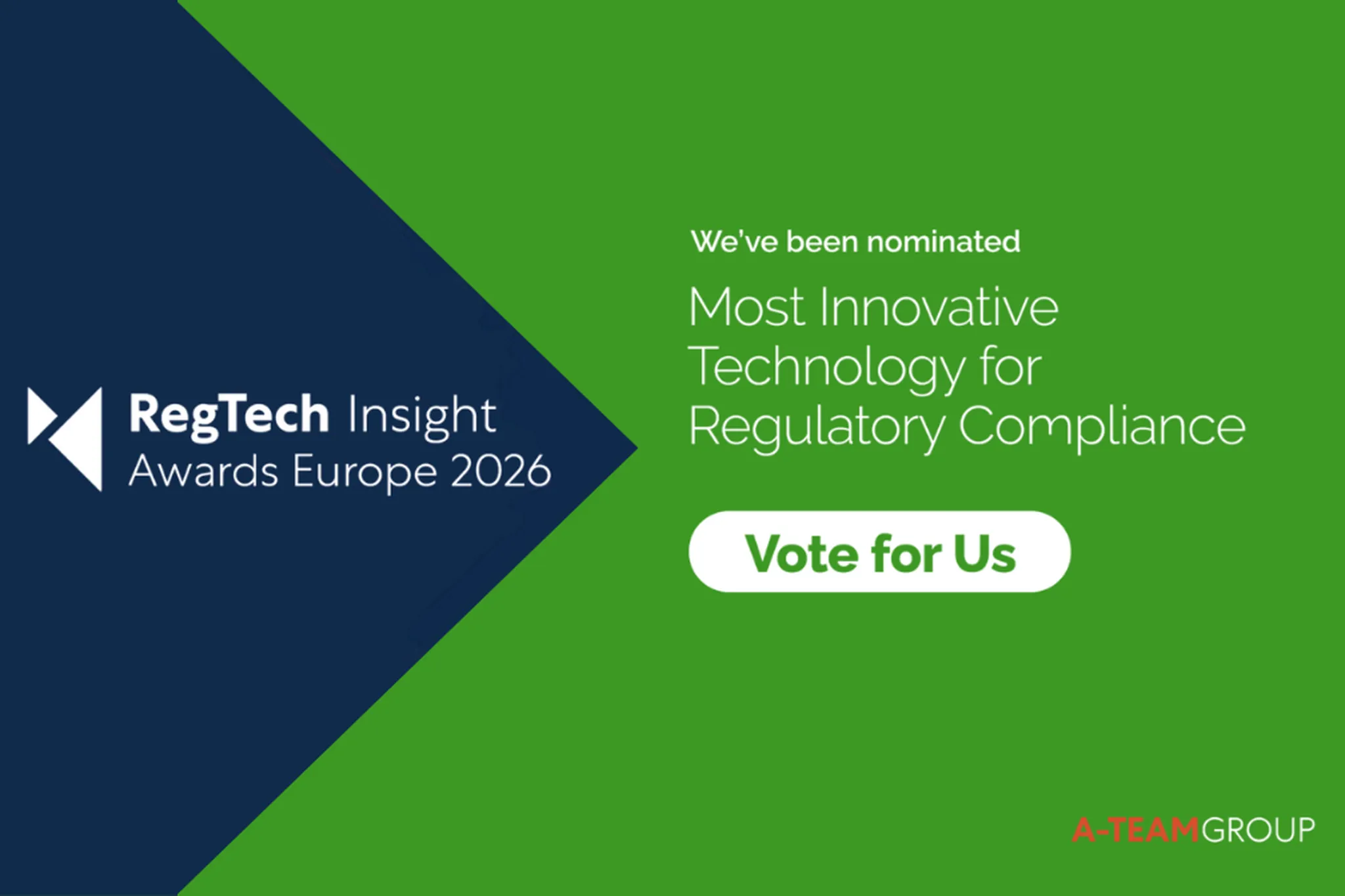 RegAI Helia Shortlisted for RegTech Insight Awards Europe 2026