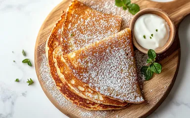 Cottage Cheese Pancakes