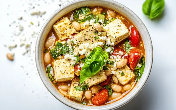 Vegan Chili with Tofu & Kidney Beans