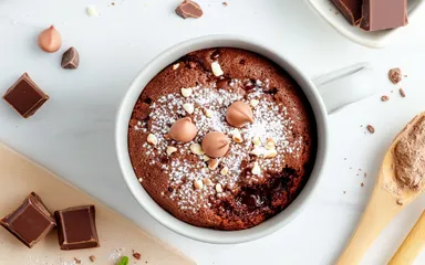 Chocolate Protein Mug Cake