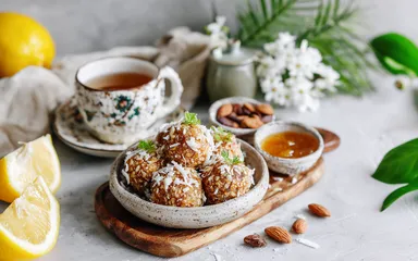 Lemon Coconut Beauty Energy Bites