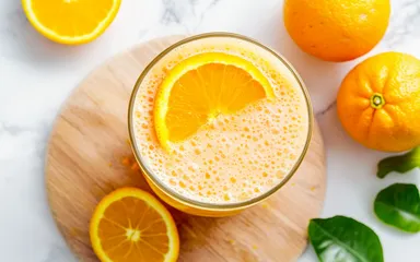 Orange Sparkle Mocktail