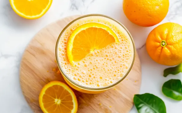 Portakal Parıltılı Mocktail