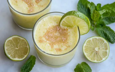 Erfrischender Lemon-Lime Smoothie 