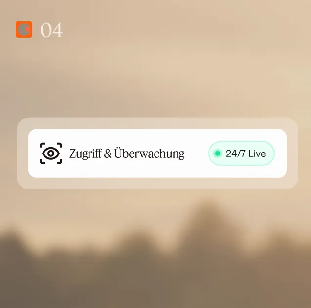 Schutz und Monitoring