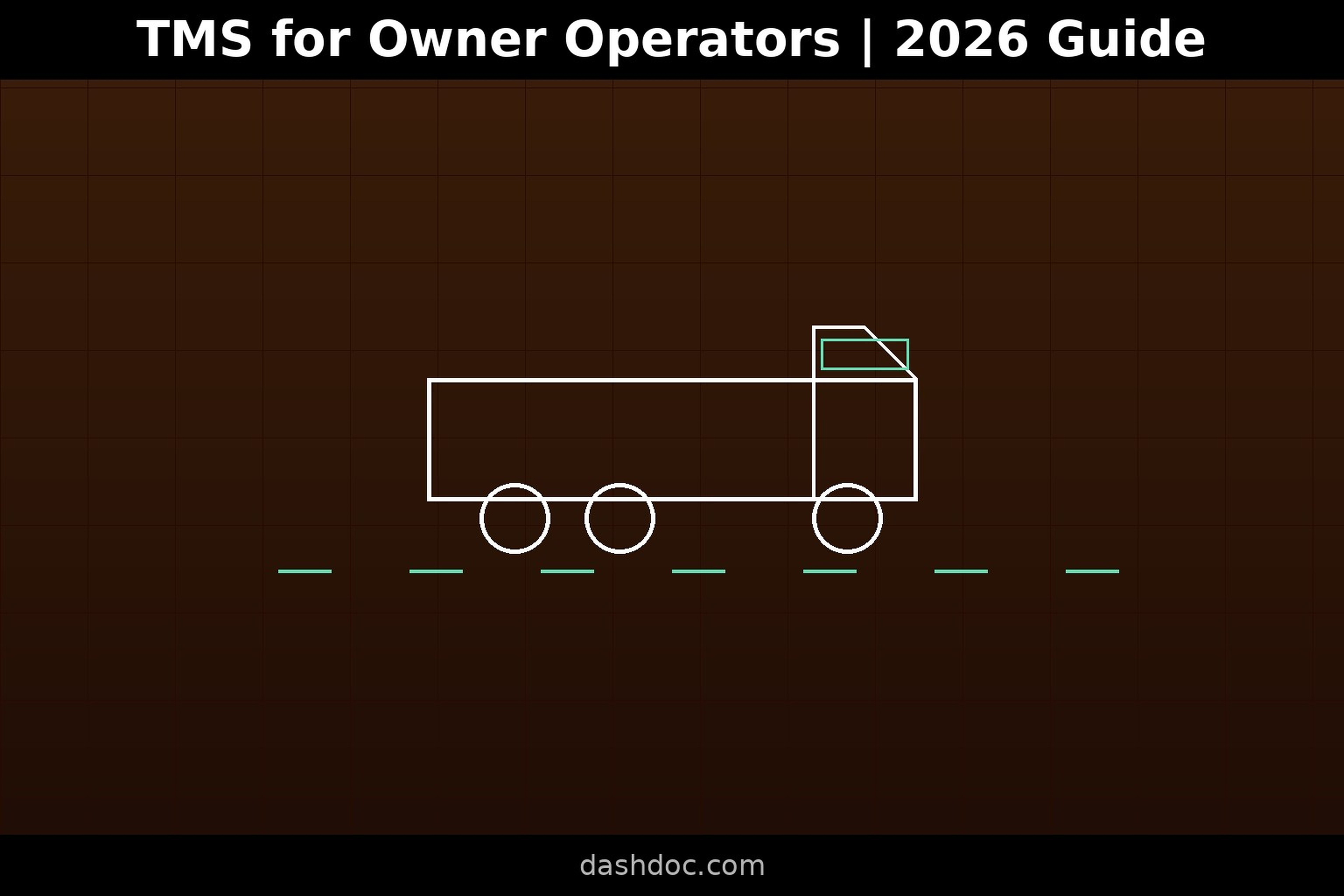 TMS software for owner-operator truck drivers