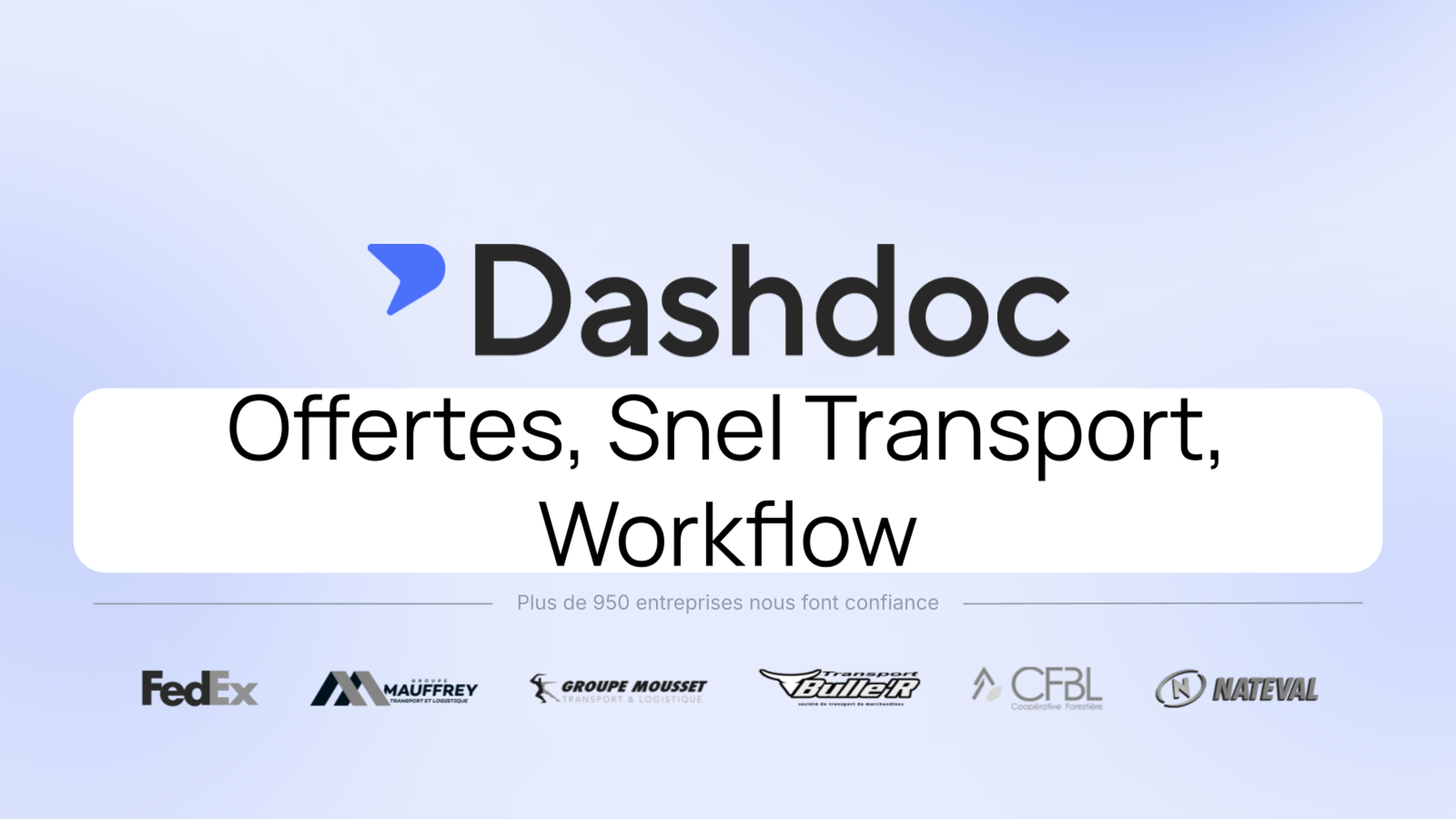 Offertes, Snel Transport, Workflow