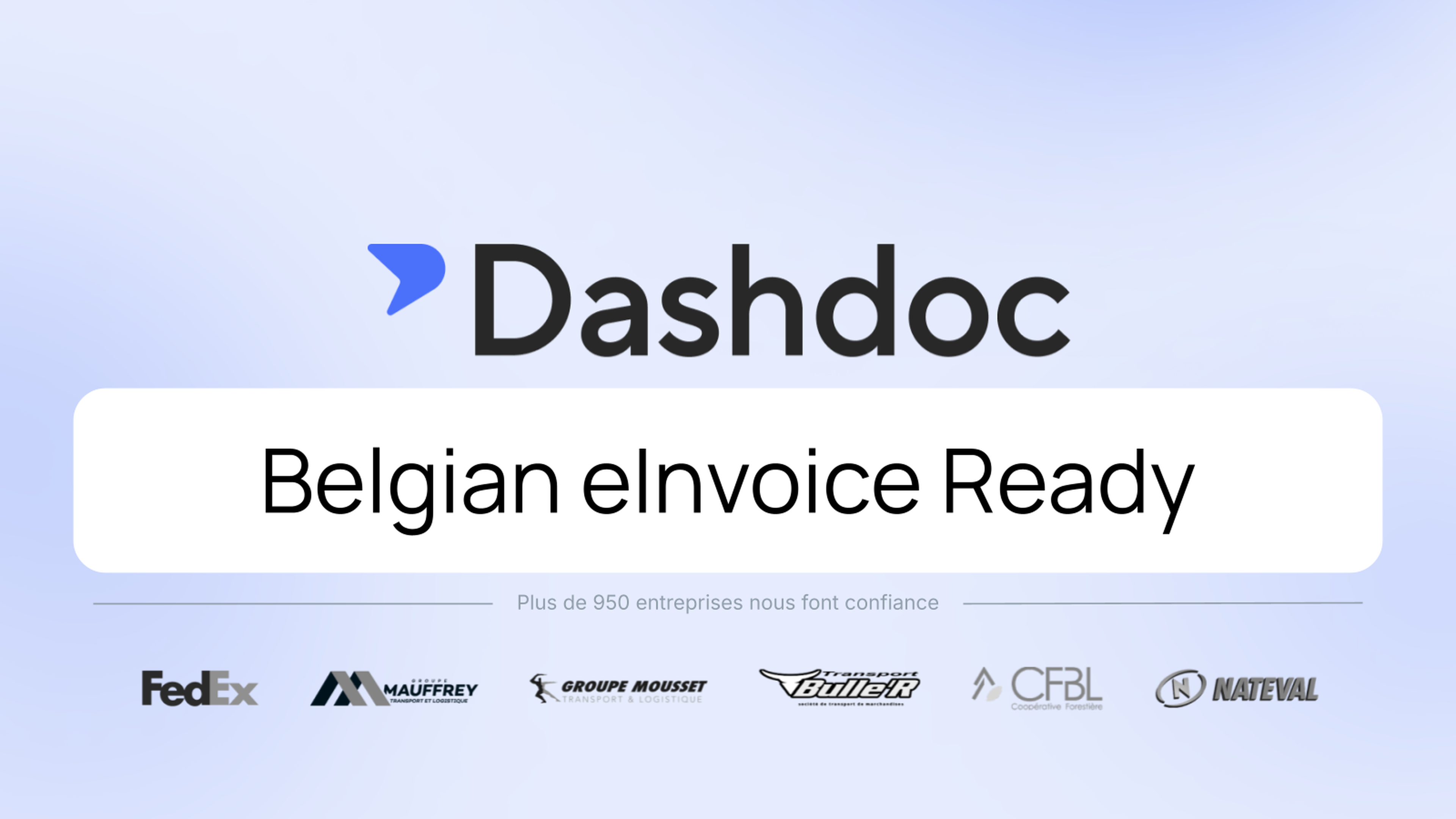 Belgian eInvoice Ready