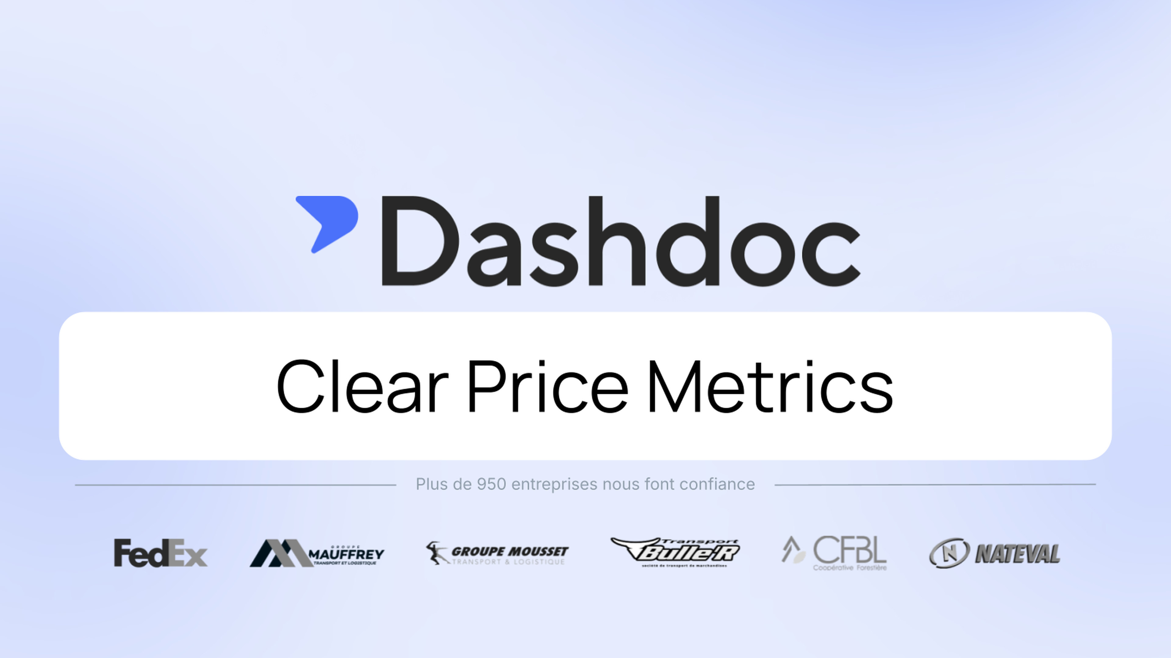 Clear Price Metrics