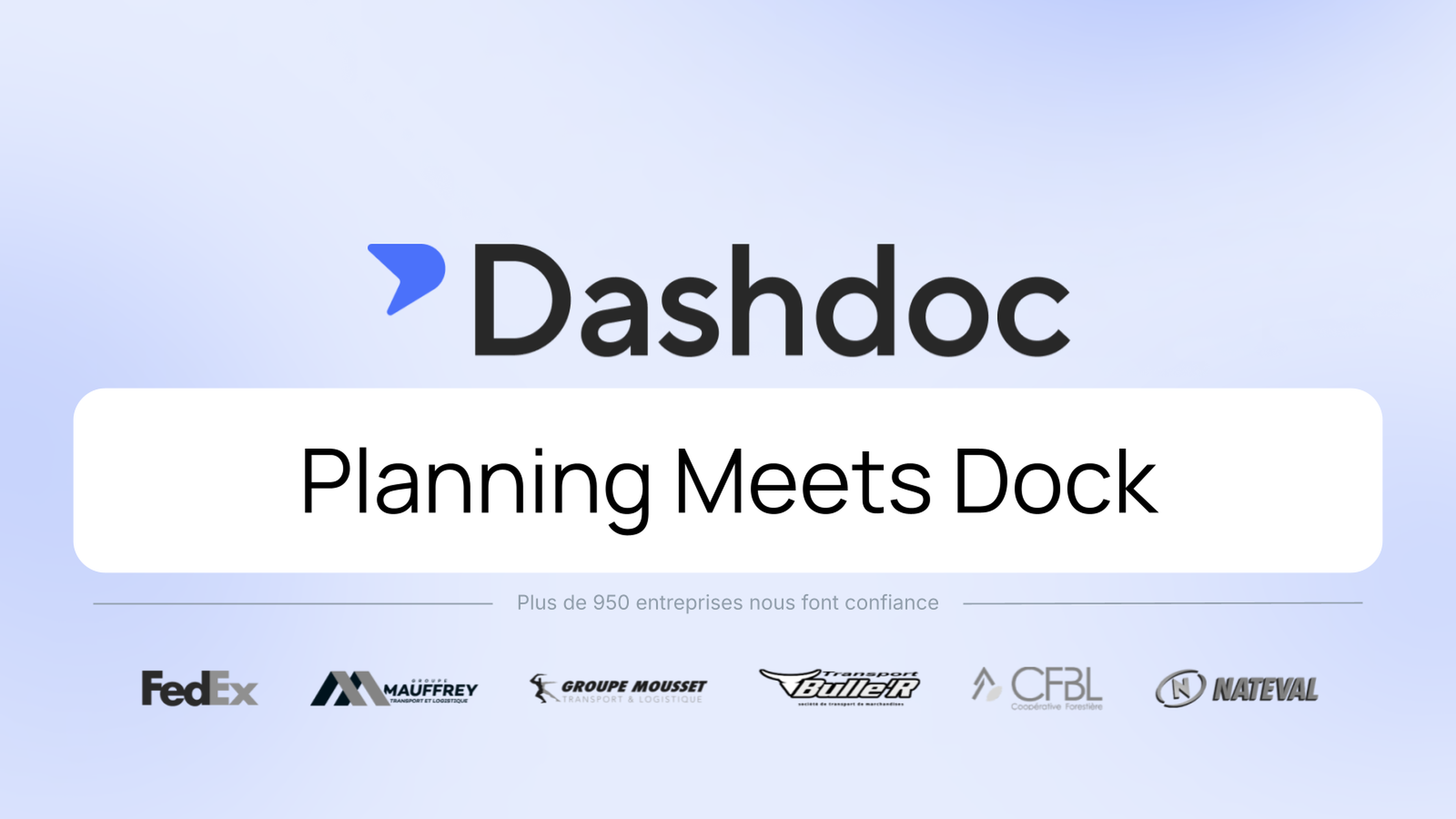 Planning Meets Dock