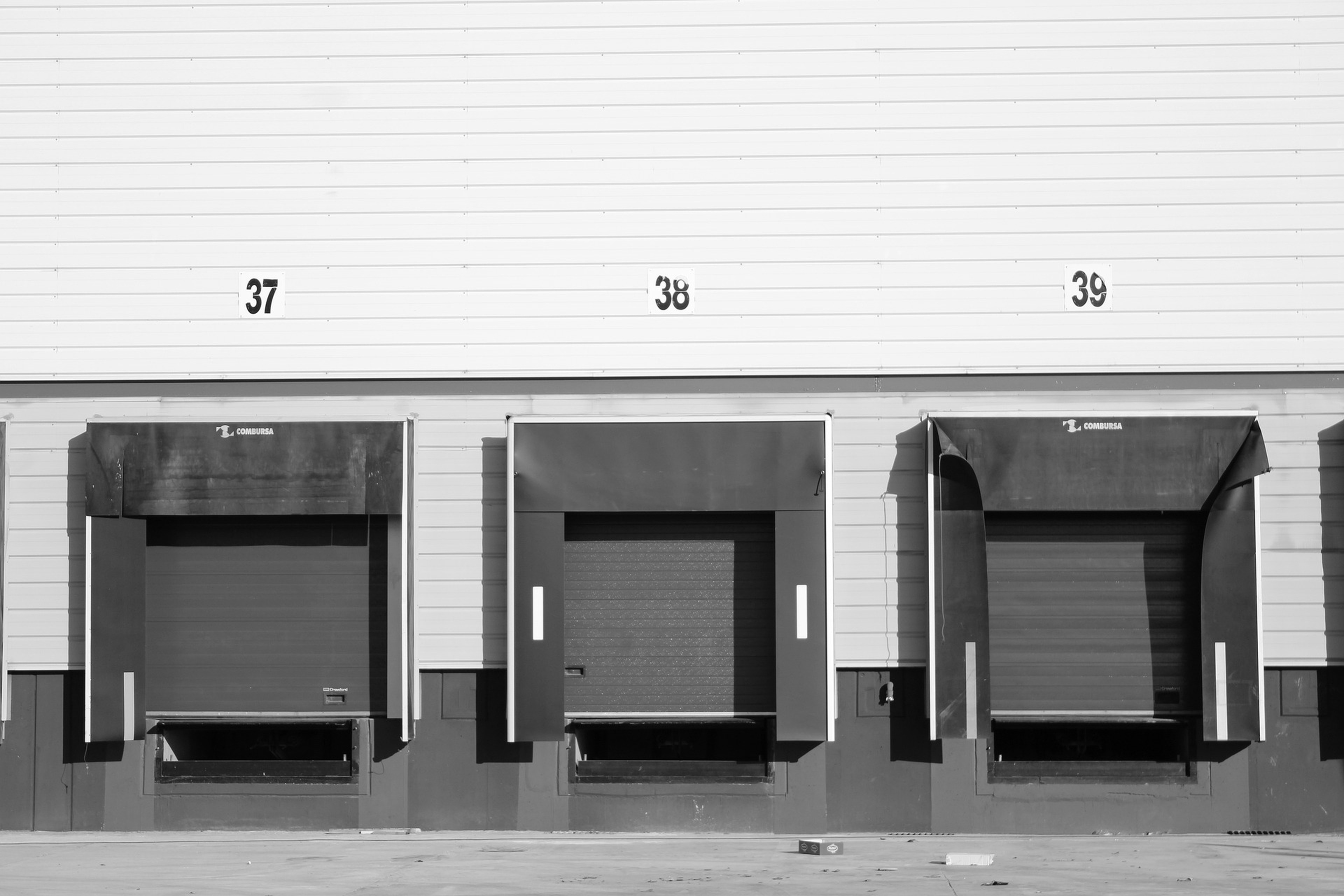 Loading docks : designed for facilitating the arrival of trucks