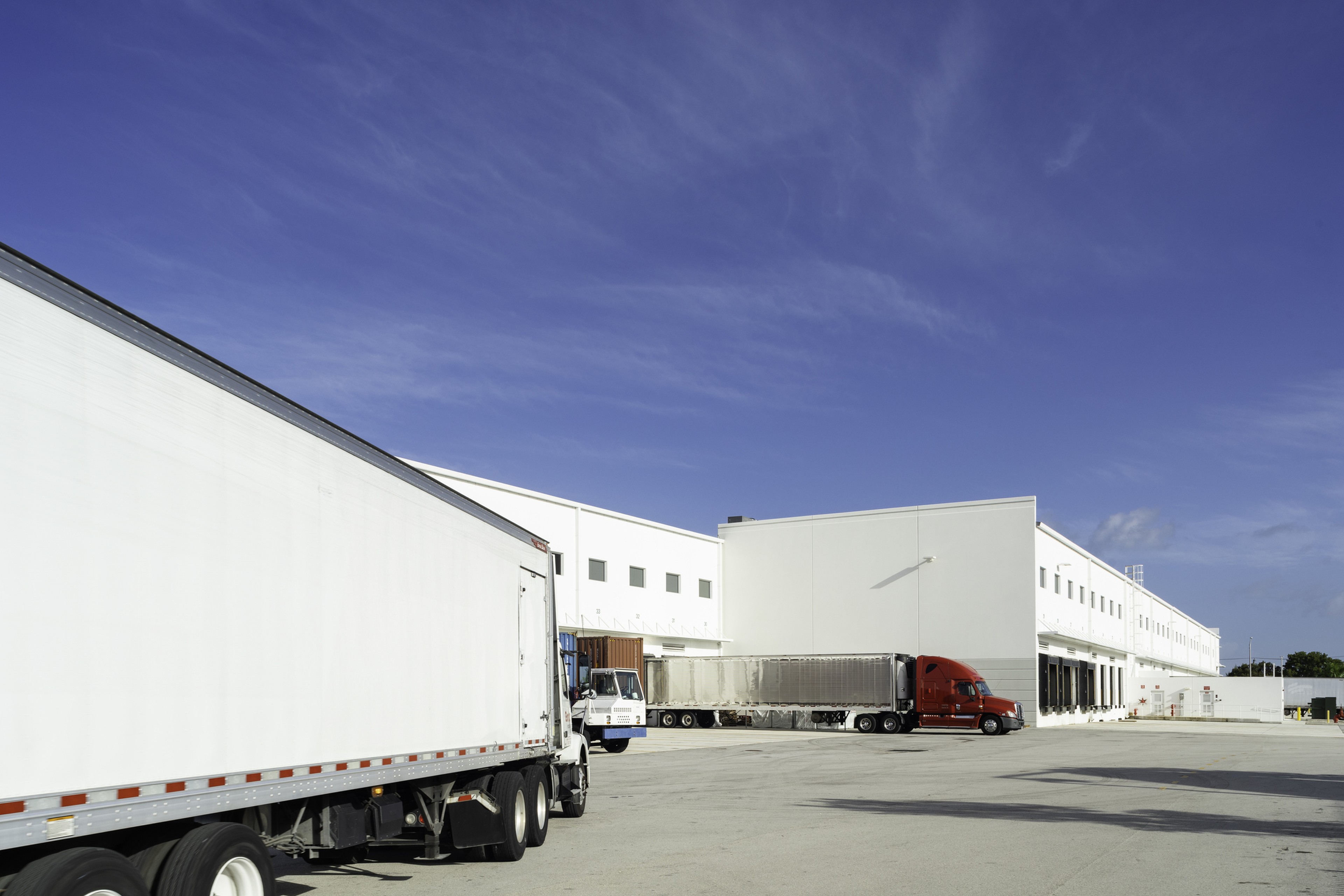 External view of docks