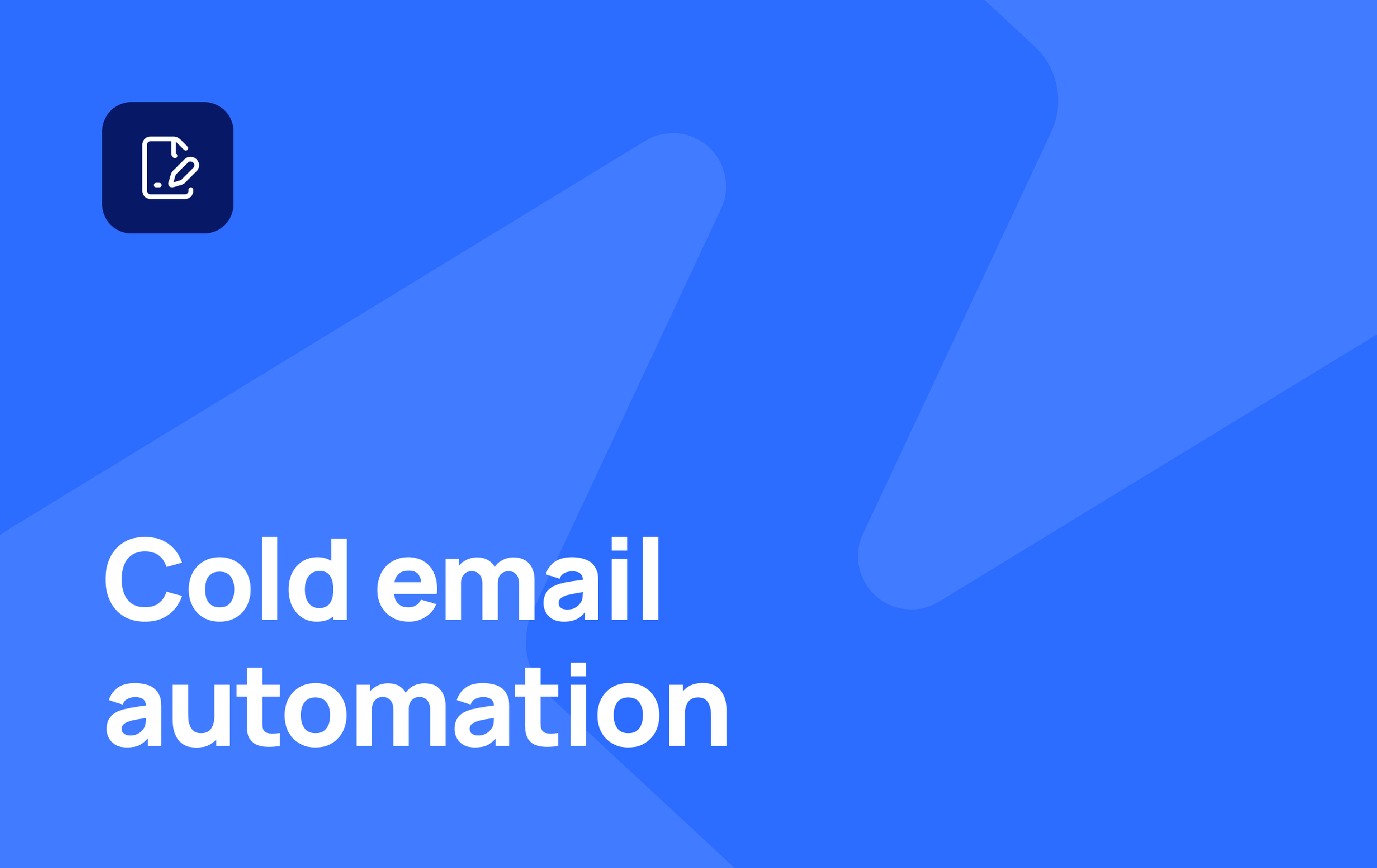 cold email automation EN