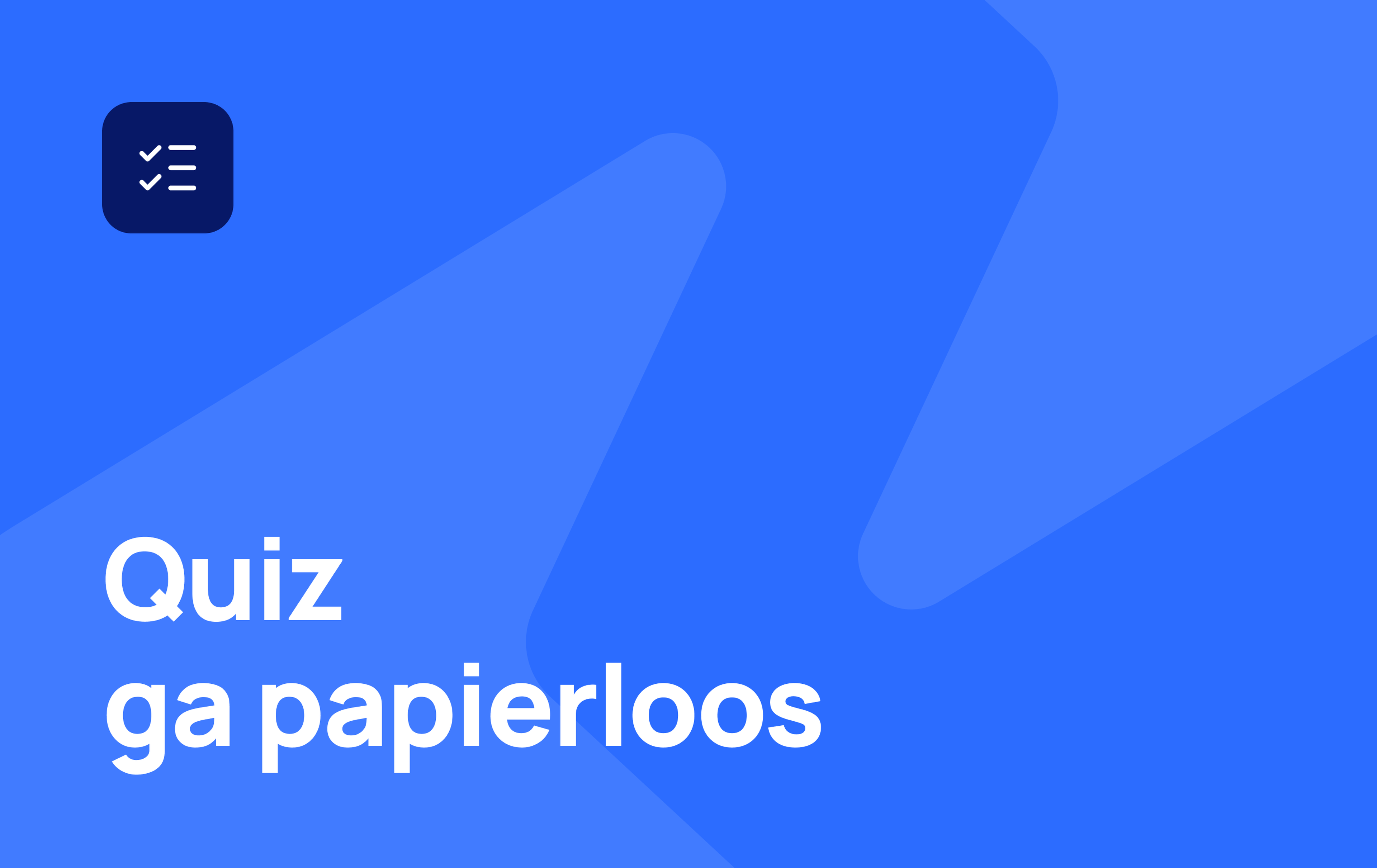 11 - Quiz ga papierloos - NL