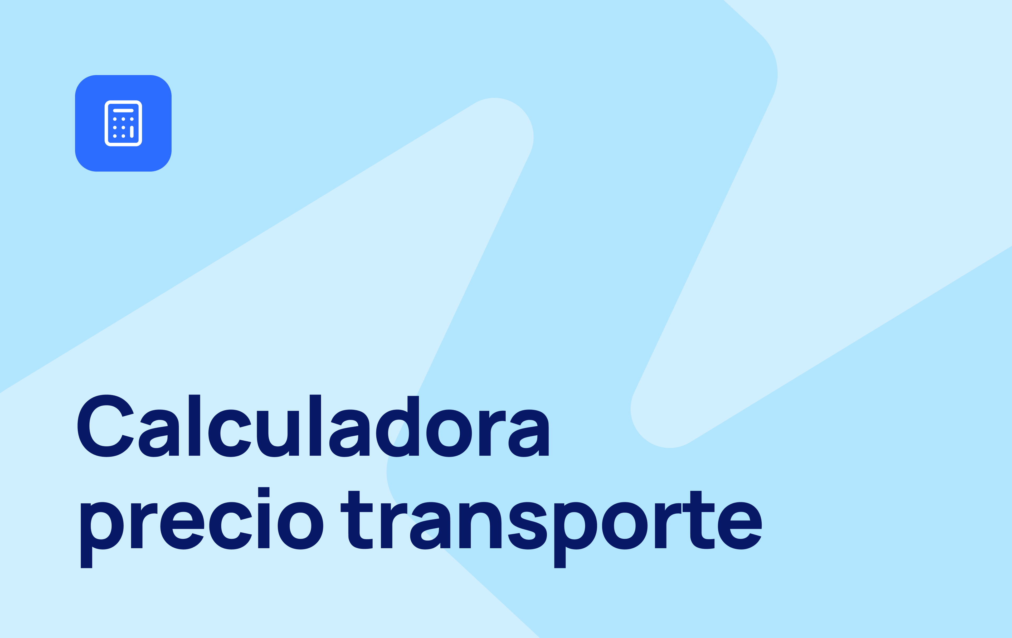 04 - Calculadora precio transporte - ES
