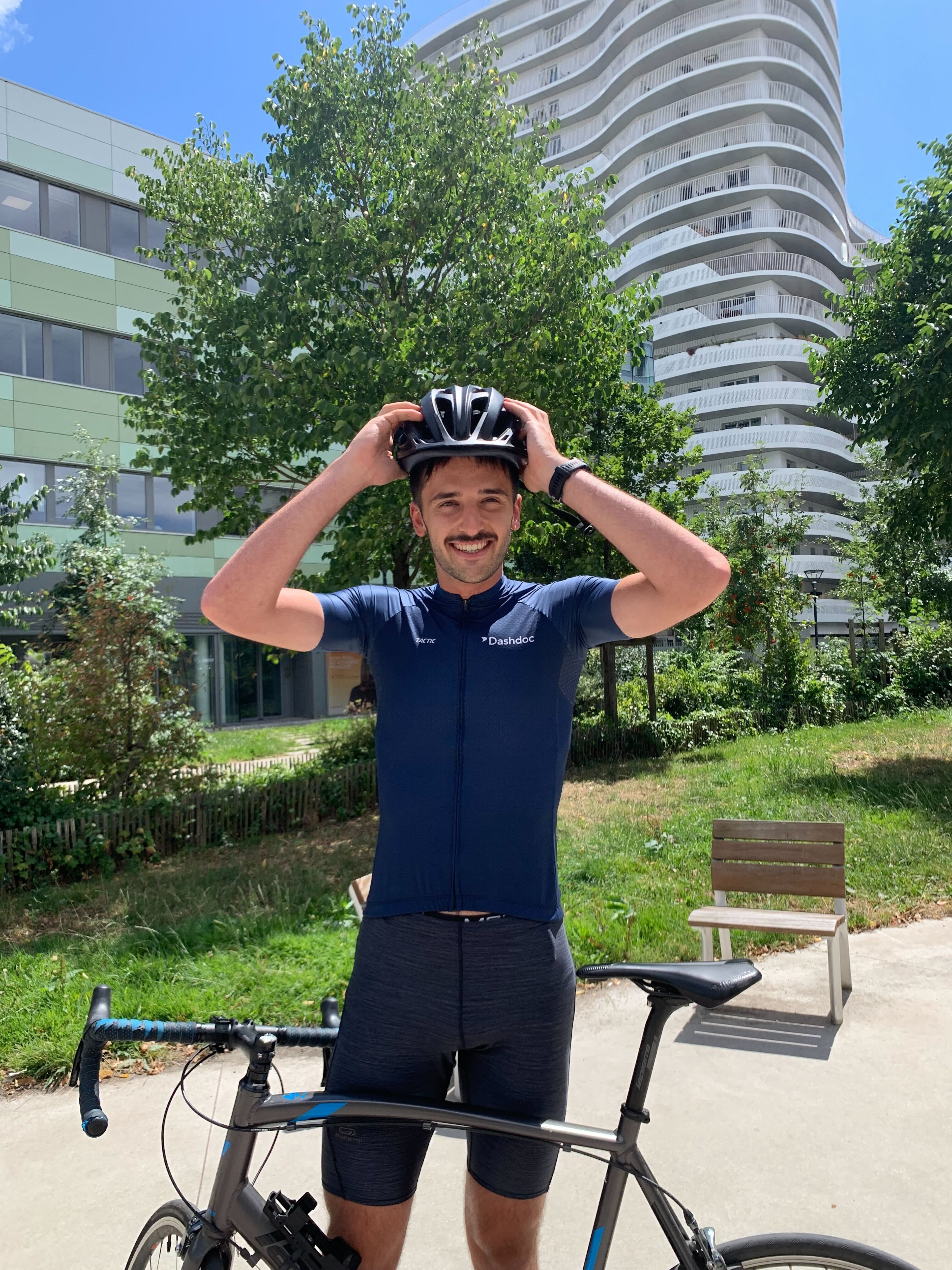Préparation du DashTour de Emilien Bidet