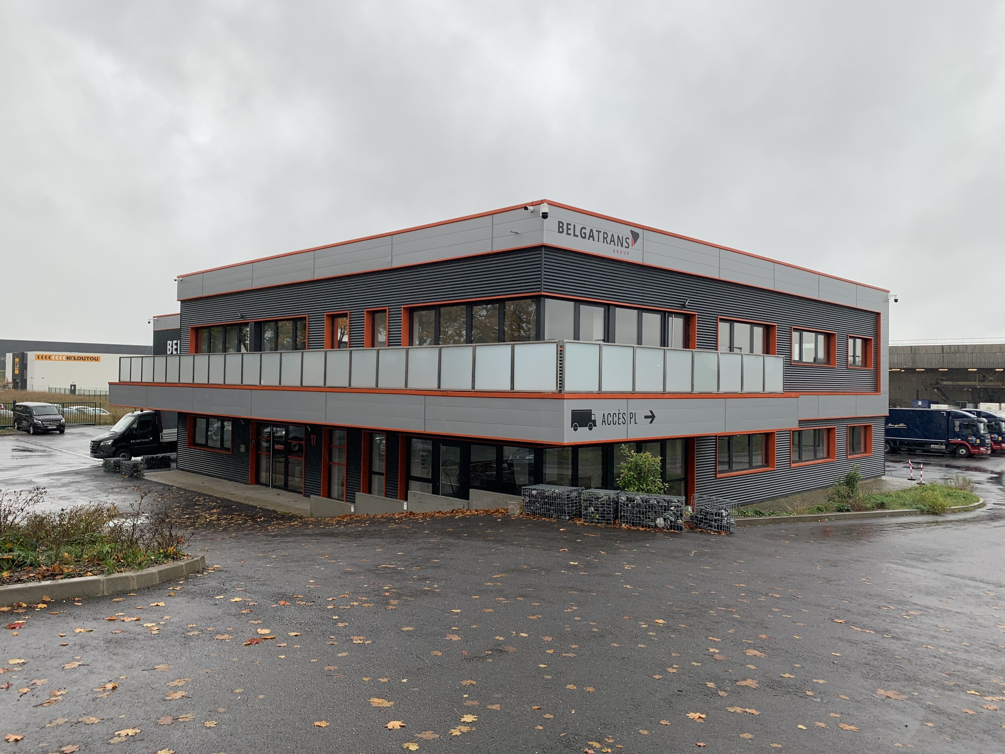Nouveaux locaux de l'entreprise Belgatrans à Metz