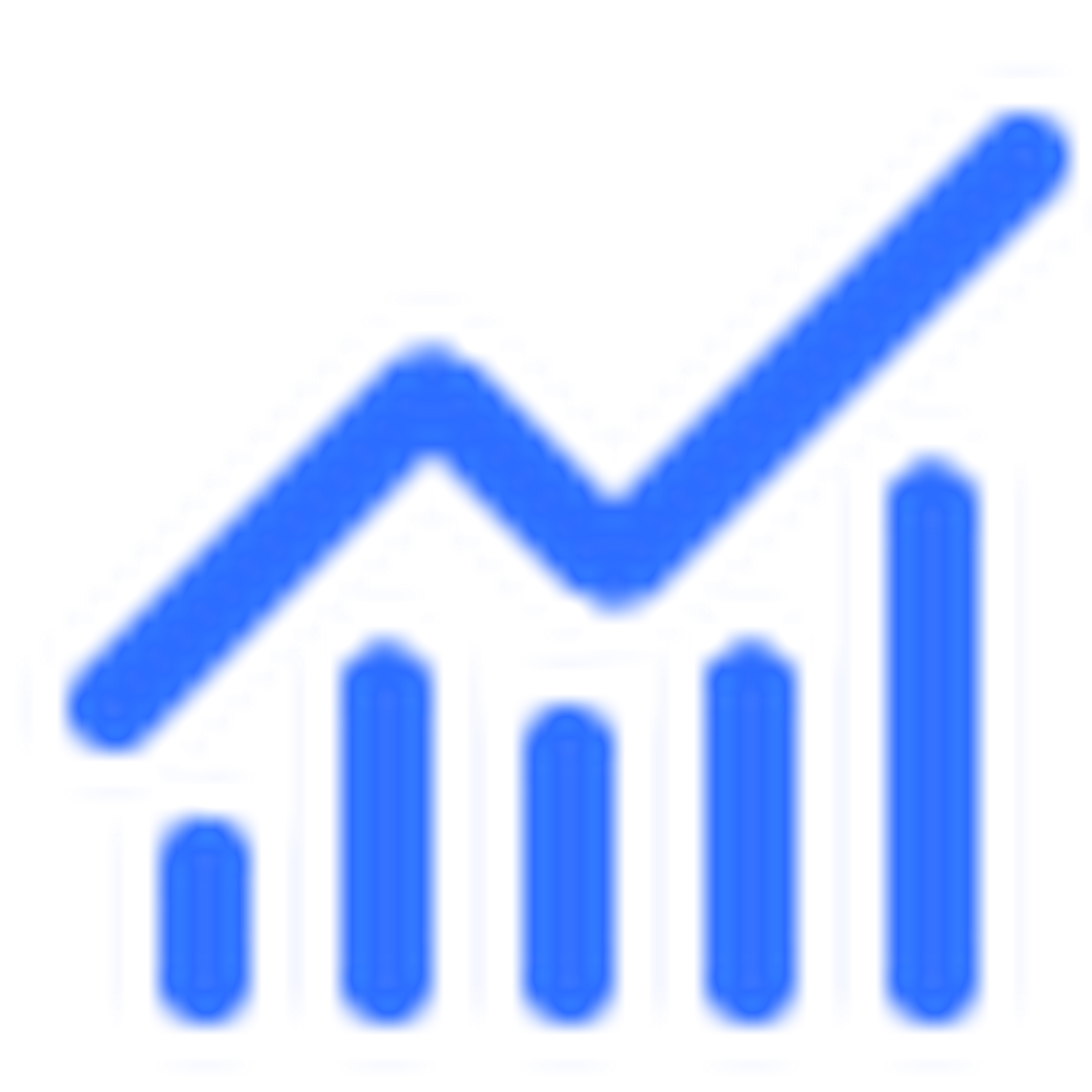 Icône graphique de croissance