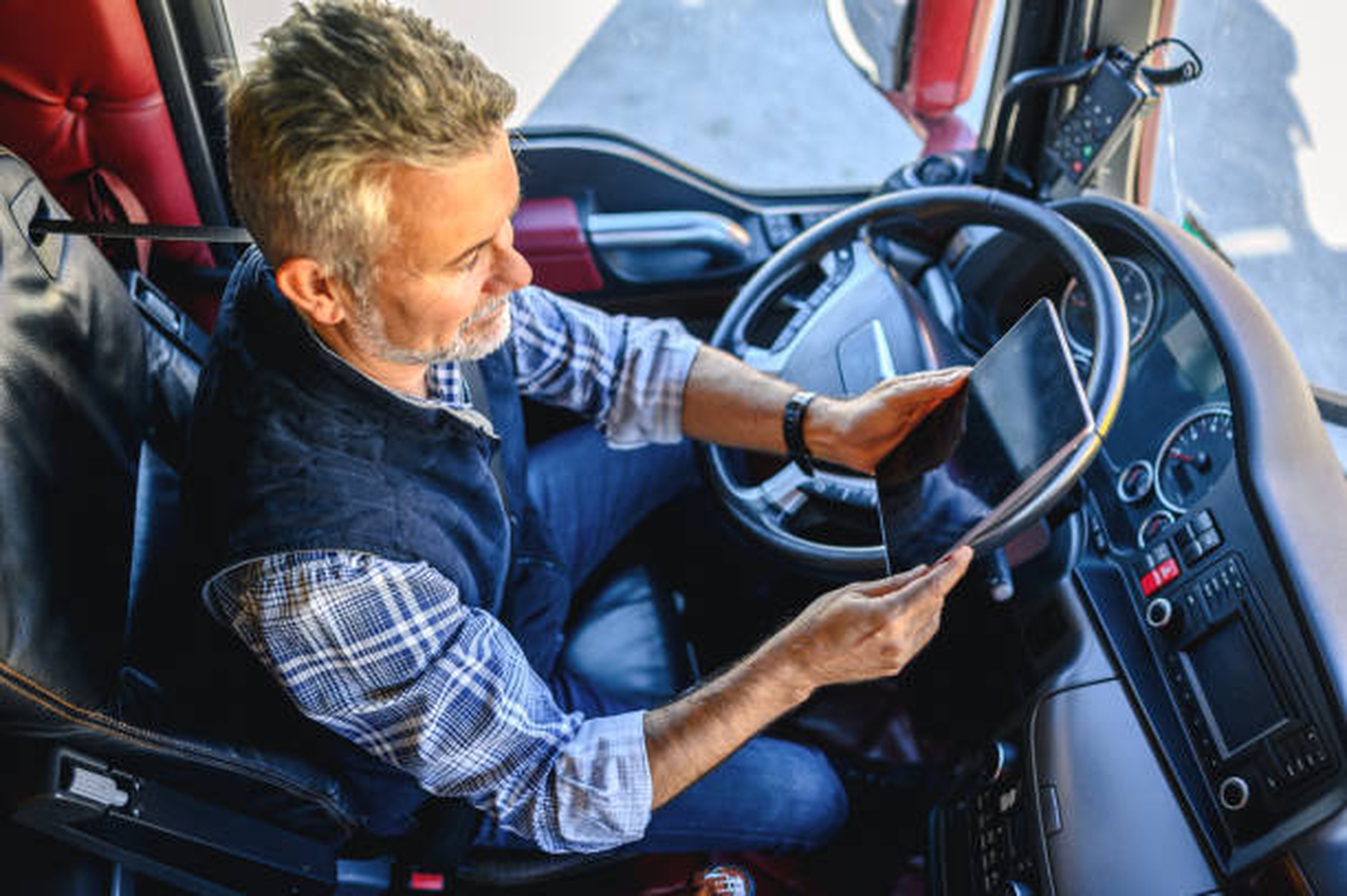 Mobiele toepassing met chauffeur