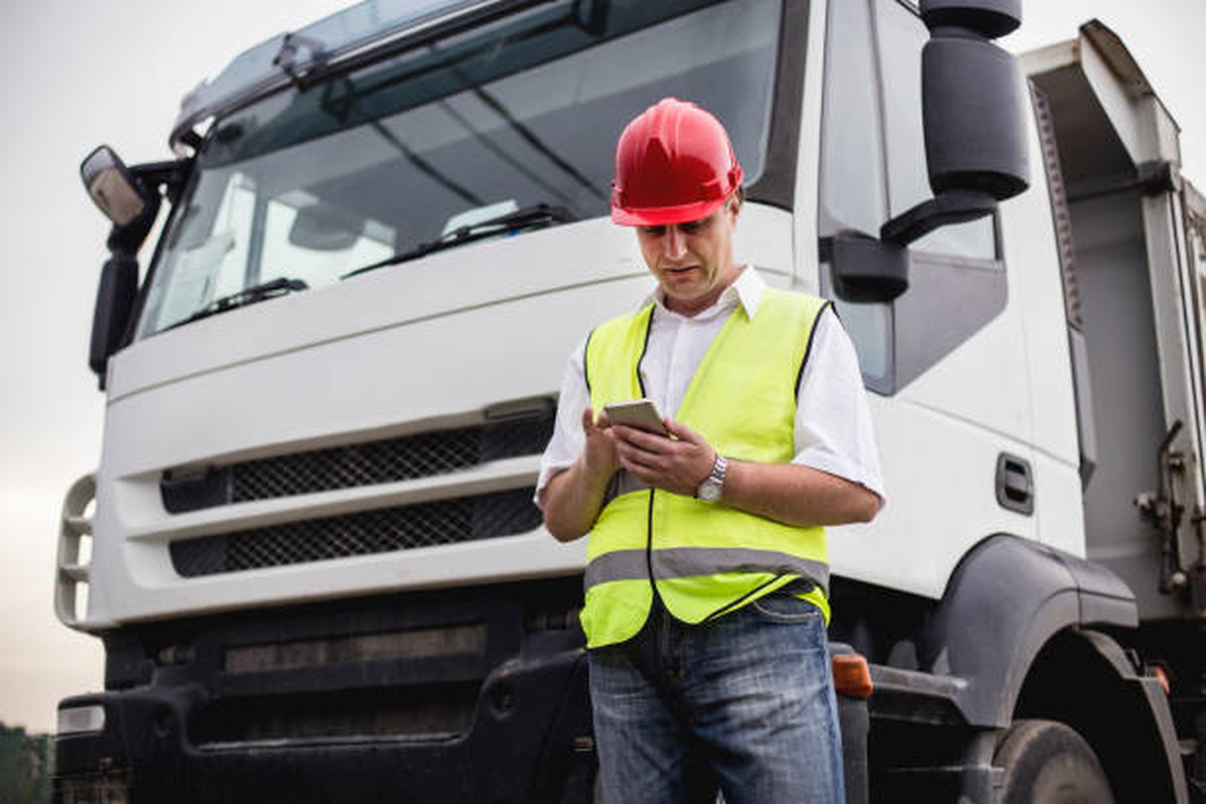 Chauffeur sur application de transport routier