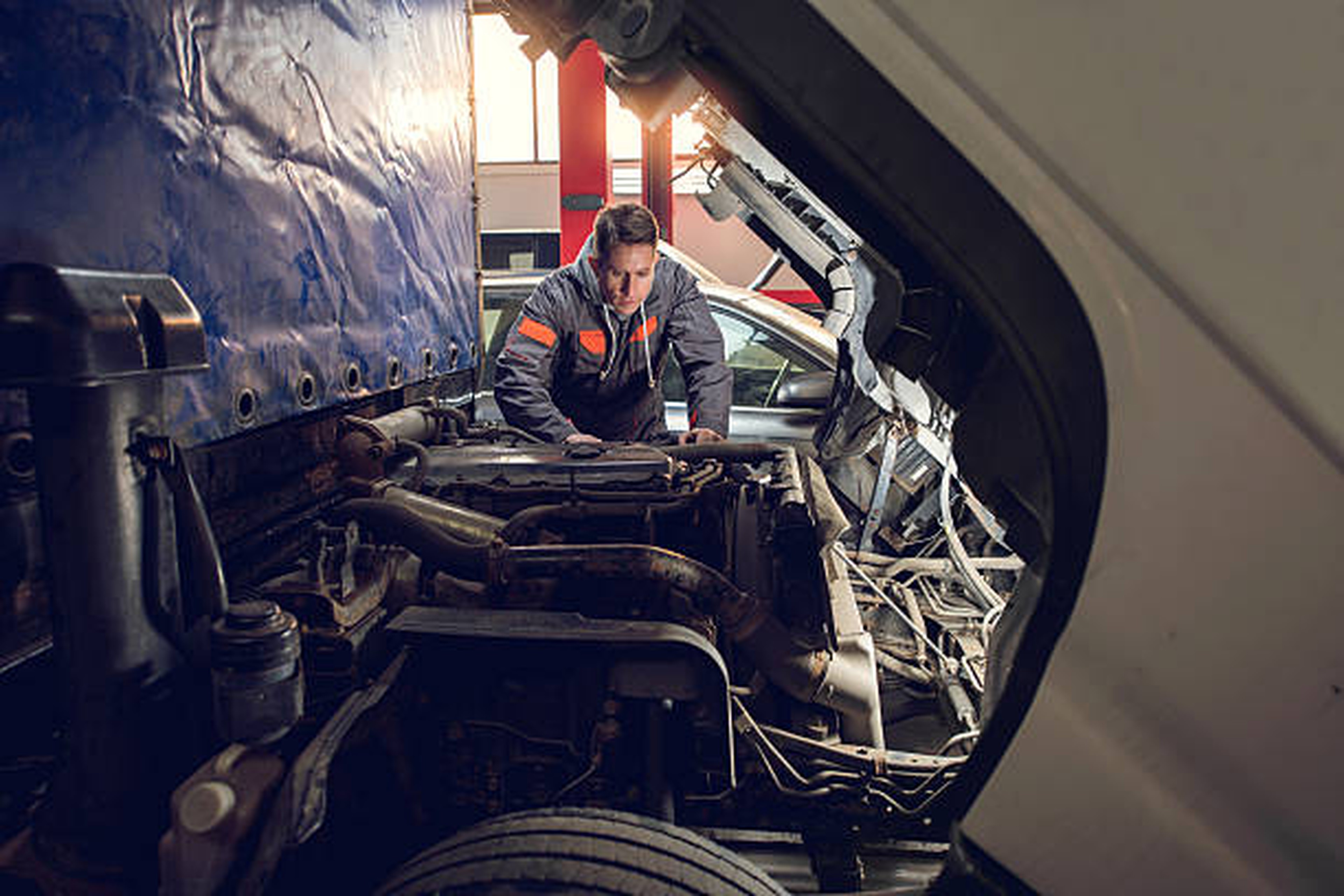A point that can improved : the time you spend on the trucks maintenance