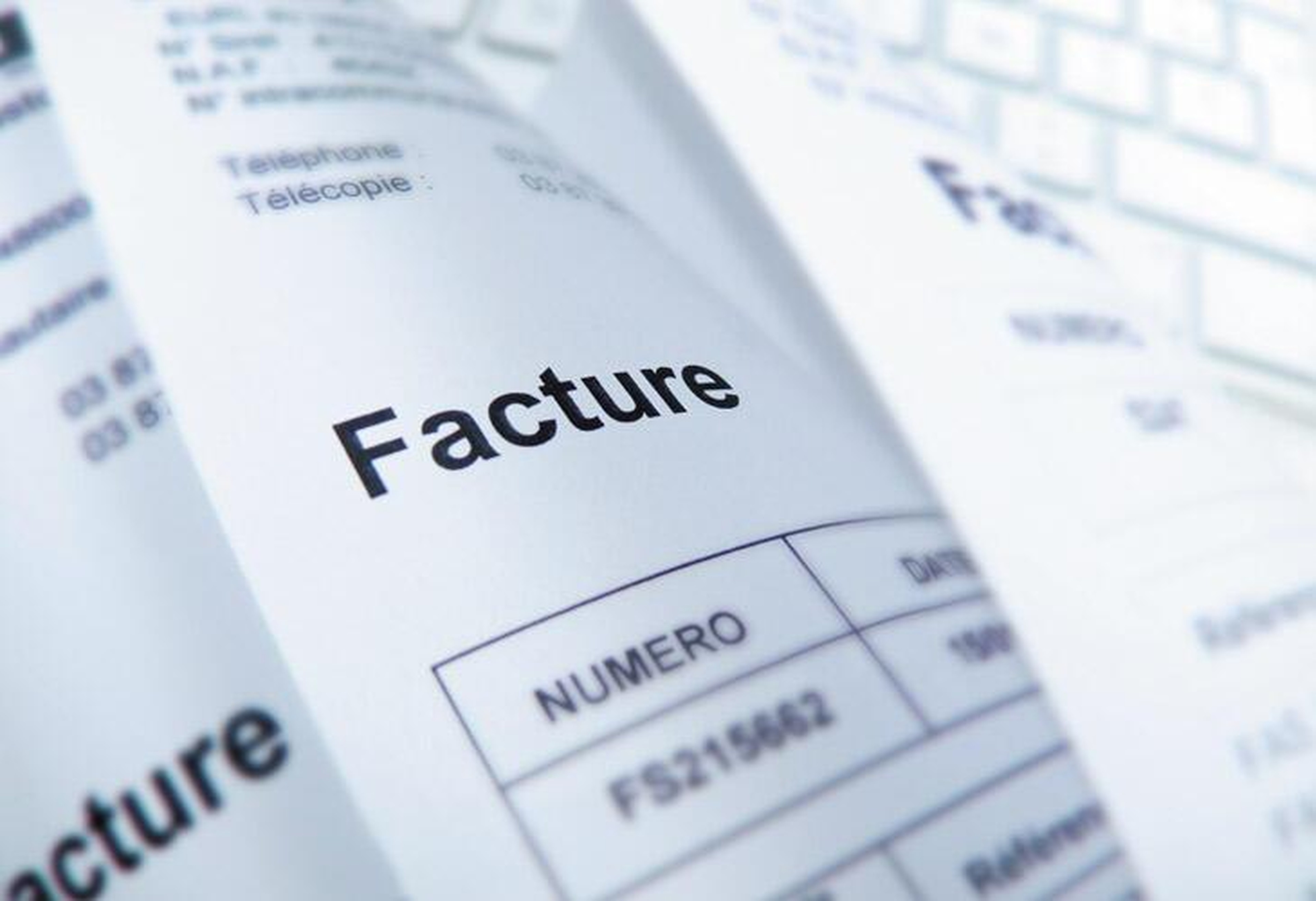 Pied de facture, informations essentielles
