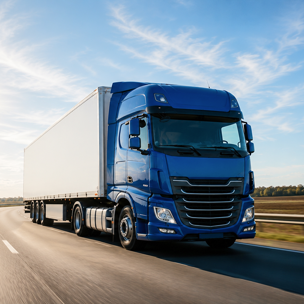 camion transport marchandises