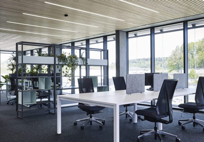 Arbeitsumgebung im BüroMitenand in Bazenheid