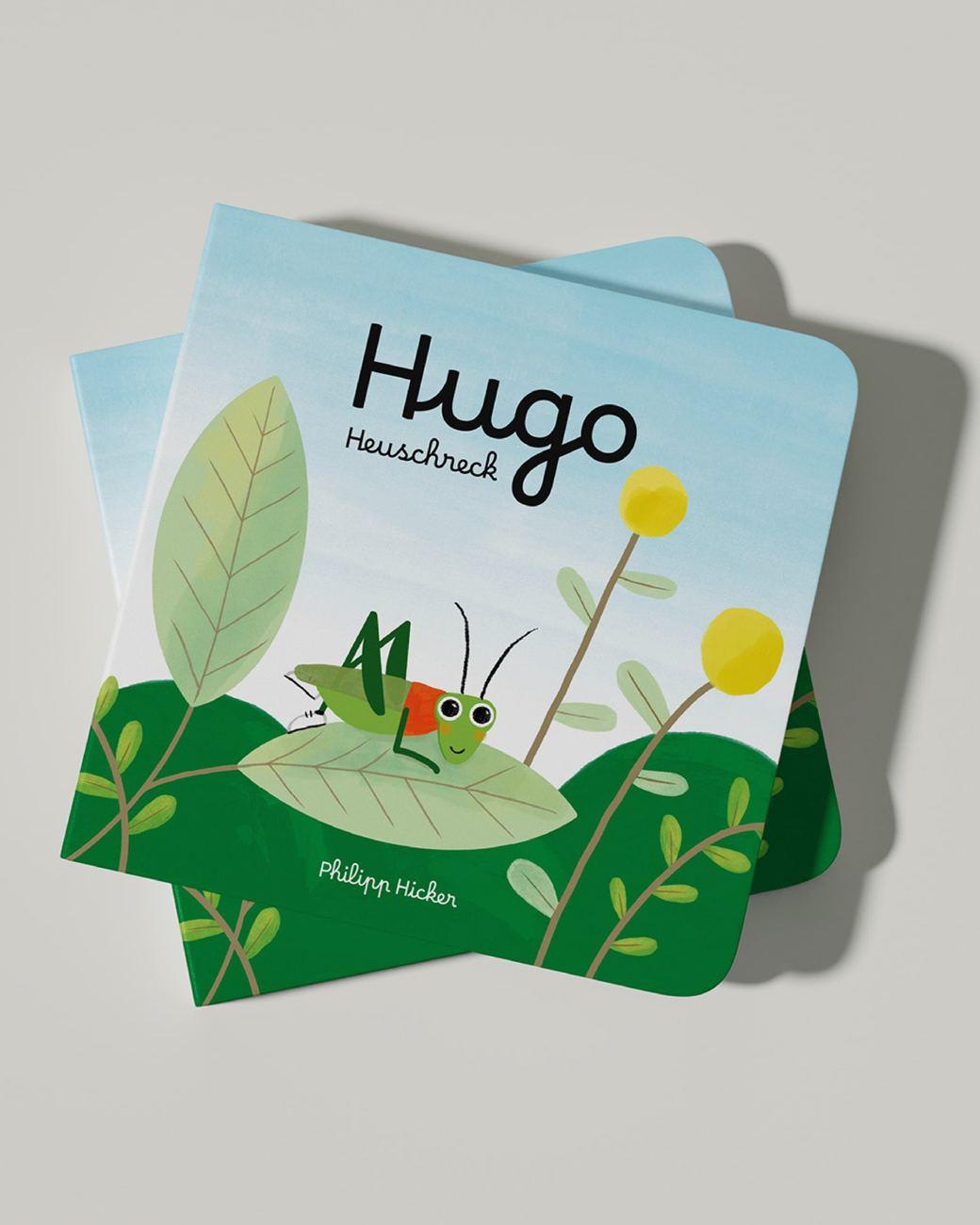Kinderbuch Hugo Heuschreck, Cover