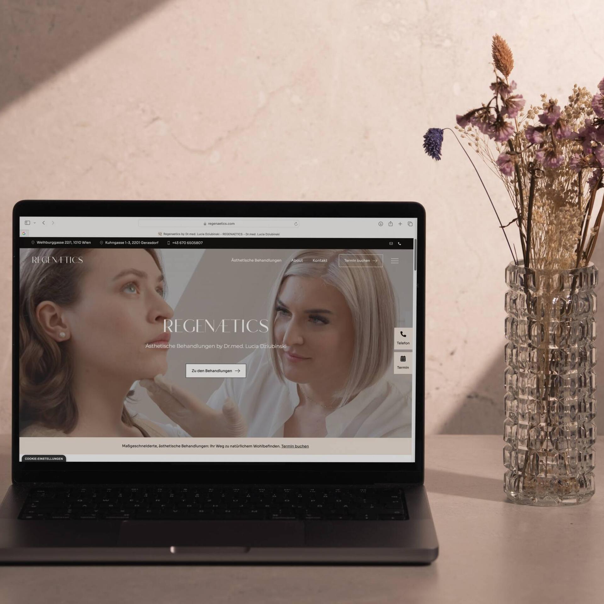 Website Med Beauty Wien