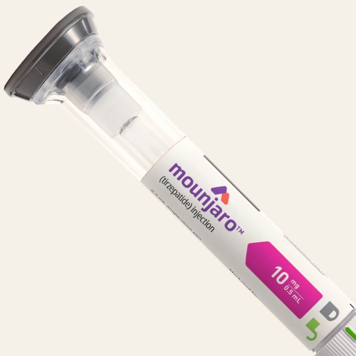 A Mounjaro tirzepatide injection pen