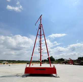 Szubienica STRUMIN zamontowana na dachu