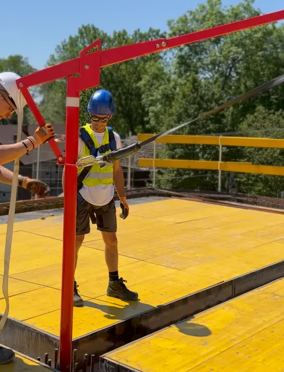 Montaż systemu Szubienica