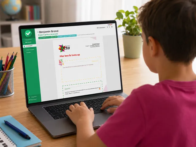 Easykids: leerlingen kunnen zelf delen van hun rapport digitaal invullen