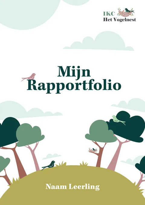 Voorbeeld rapport van IKC Het Vogelnest uit Sint Pancras, voorpagina