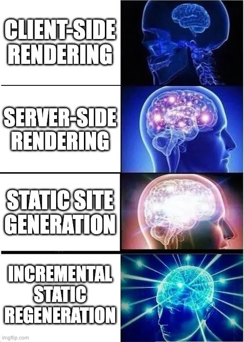 incremental static regeneration meme