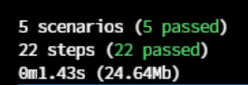 A screenshot of a situation with no reported errors